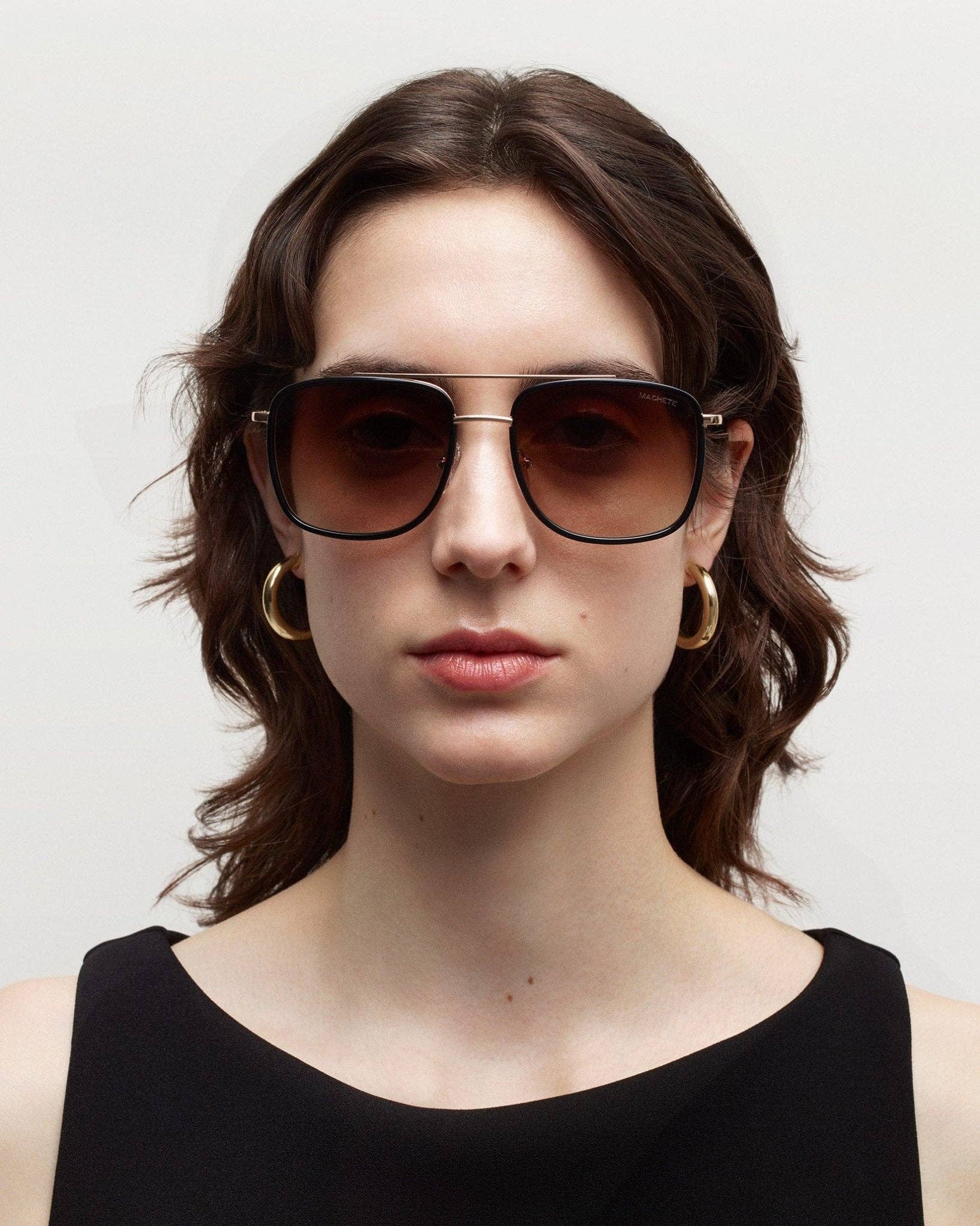 Amelia Sunglasses in Dark Tortoise