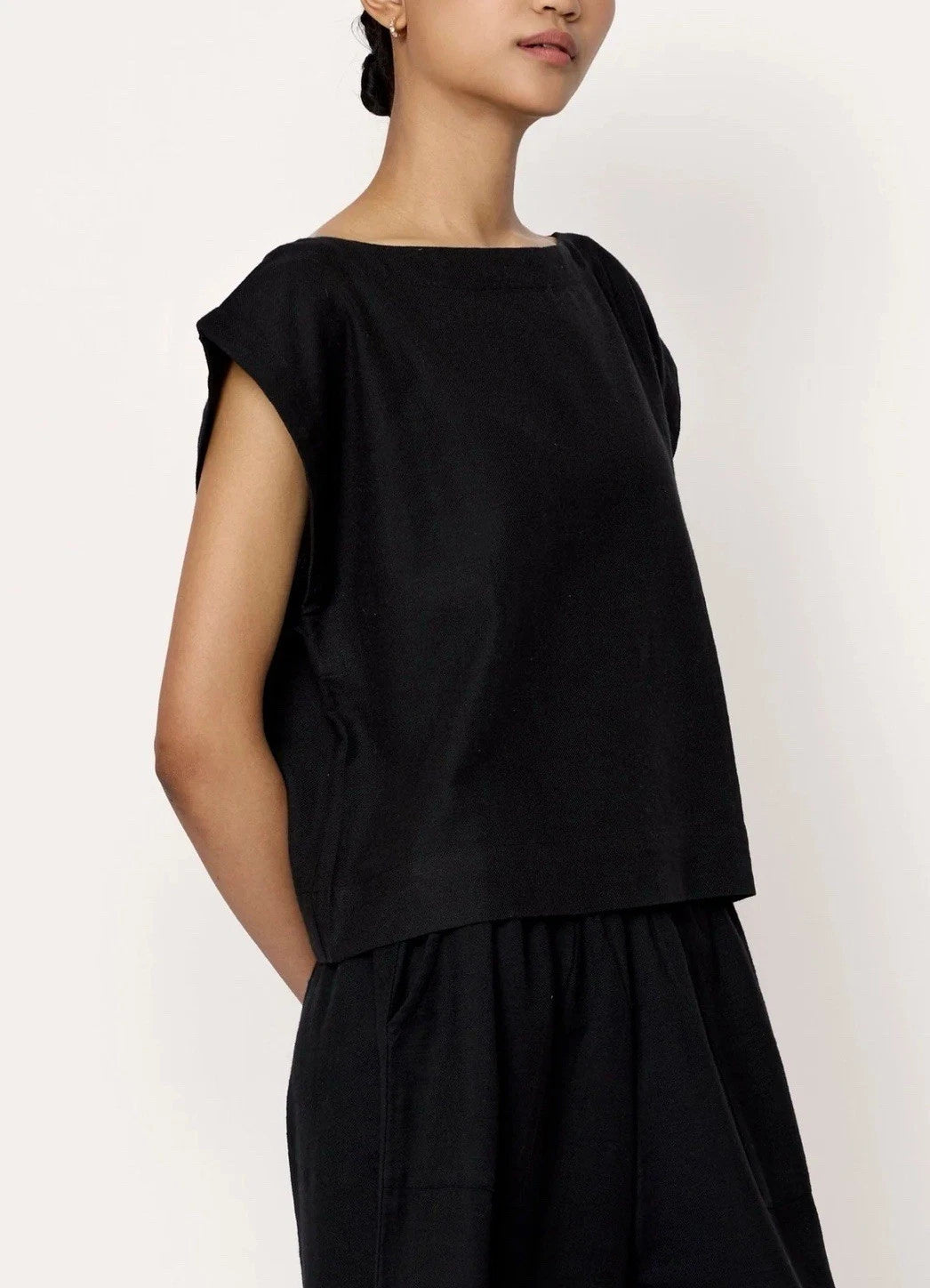Everyday Pant - Black Organic Cotton