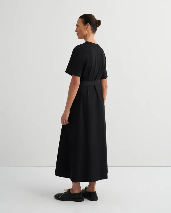 Kowtow T-Shirt Swing Dress in Black